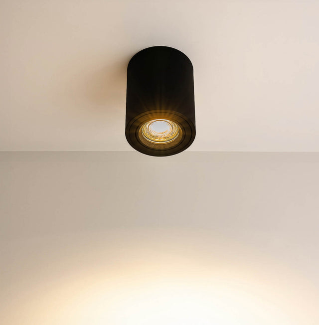 Small Cylinder Black